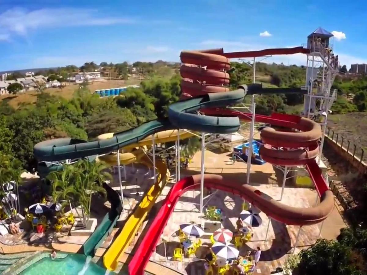 Piazza Di Roma Apartamento 915 Com Parque Aquatico Caldas Novas Exteriör bild