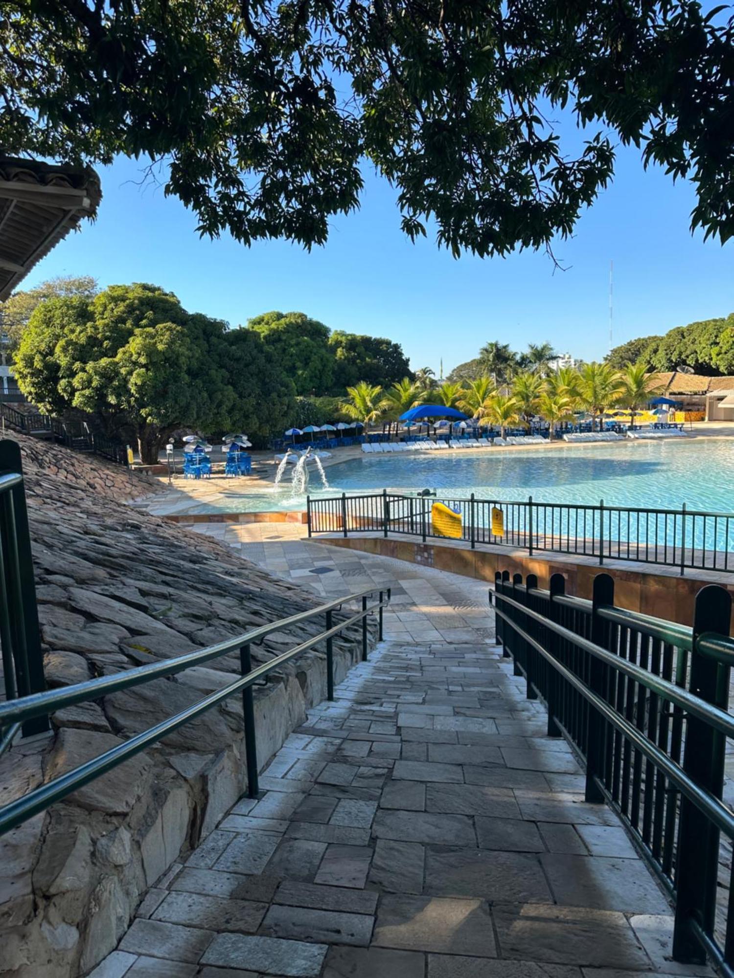 Piazza Di Roma Apartamento 915 Com Parque Aquatico Caldas Novas Exteriör bild