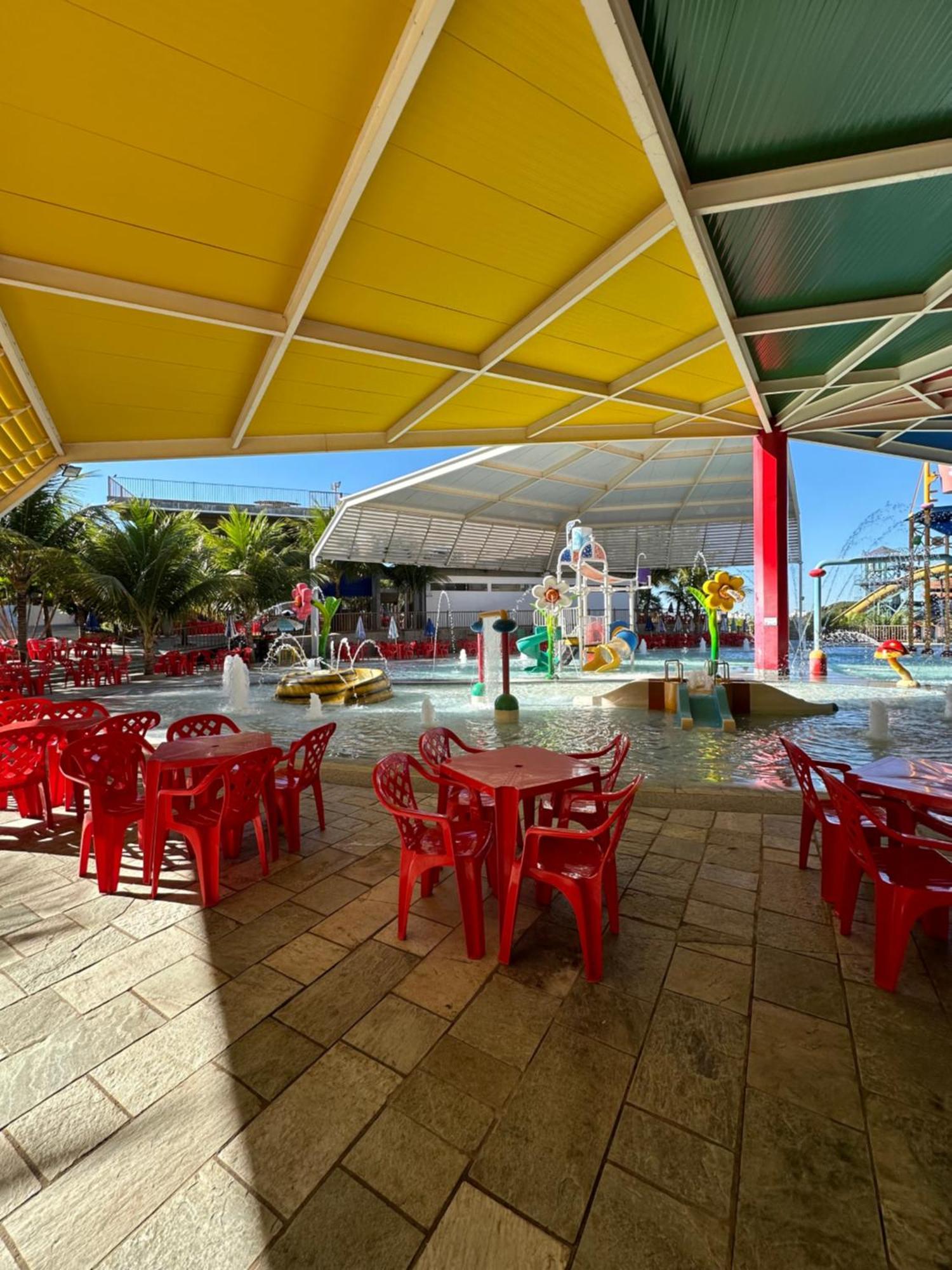 Piazza Di Roma Apartamento 915 Com Parque Aquatico Caldas Novas Exteriör bild