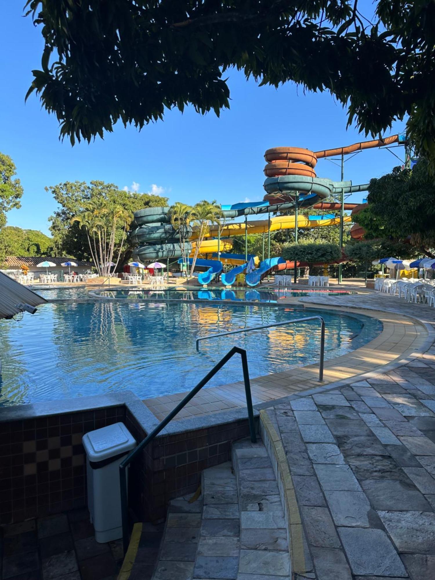 Piazza Di Roma Apartamento 915 Com Parque Aquatico Caldas Novas Exteriör bild